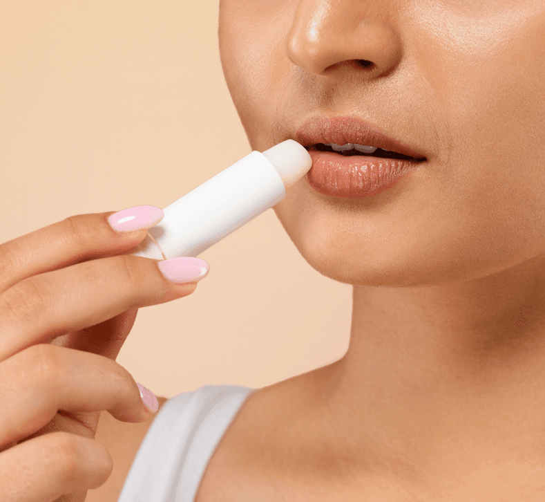 Lippen nach Behandlung